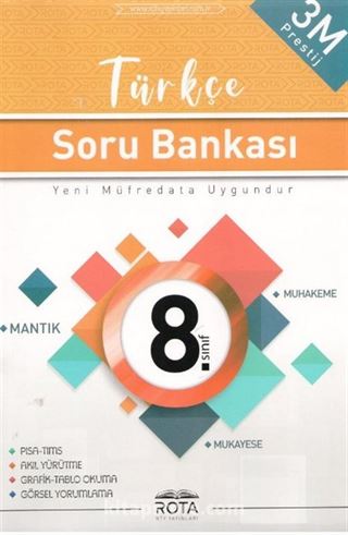 8.Sınıf Türkçe Soru Bankası 3m Prestij