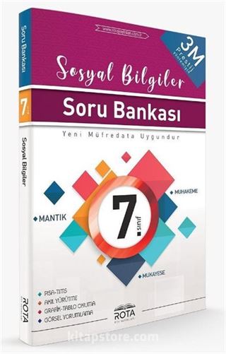 7.Sınıf Sosyal Bilgiler Soru Bankası 3m Prestij