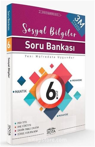 6.Sınıf Sosyal Bilgiler Soru Bankası 3m Prestij