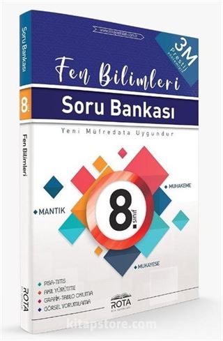 8.Sınıf Fen Bilimleri Soru Bankası 3m Prestij