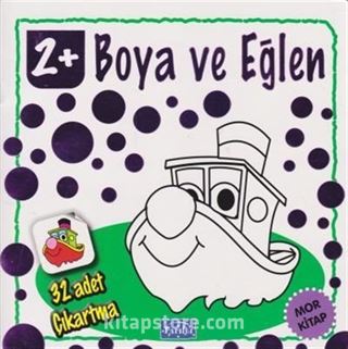 Boya ve Eğlen (Mor Kitap)