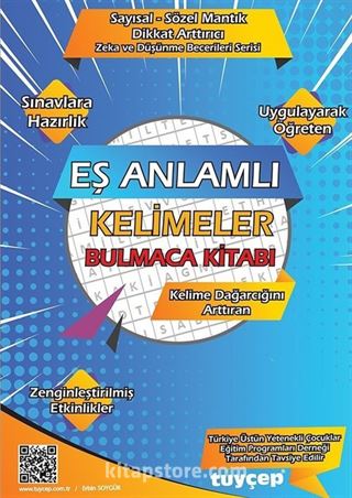 Eş Anlamlı Kelimeler Bulmaca Kitabı