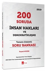 200 Soruda İnsan Hakları ve Demokratikleşme Tamamı Çözümlü Soru Bankası