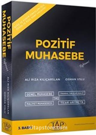 Pozitif Muhasebe Özgün ve Özel Konu Anlatımlı