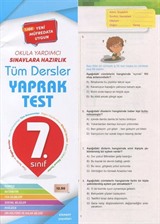 7. Sınıf Tüm Dersler Yaprak Test