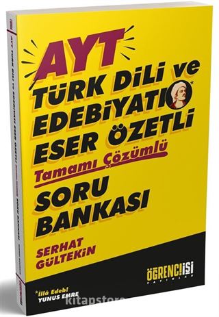 AYT Türk Dili ve Edebiyatı Eser Özetli Tamamı Çözümlü soru Bankası