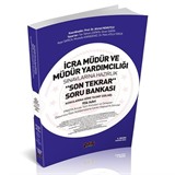 İcra Müdür ve Müdür Yardımcılığı Son Tekrar Soru Bankası