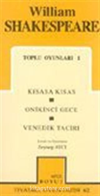 Toplu Oyunlar 1 / Kısasa Kısas/ Onikinci Gece/ Venedik Taciri