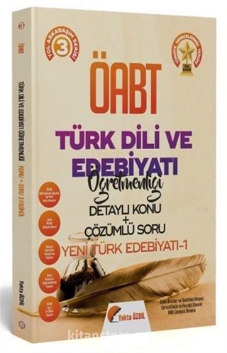 2020 ÖABT Türk Dili ve Edebiyatı Öğretmenliği 3. Kitap Yeni Türk Edebiyatı Konu Anlatımlı Soru Bankası