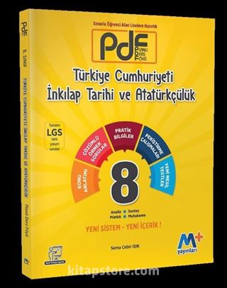 8. Sınıf T.C. İnkılap Tarihi ve Atatürkçülük Pdf Planlı Ders Föyü