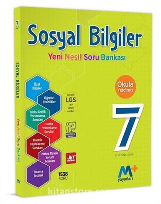 7. Sınıf Sosyal Bilgiler Yeni Nesil Soru Bankası