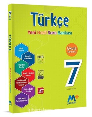 7. Sınıf Türkçe Yeni Nesil Soru Bankası