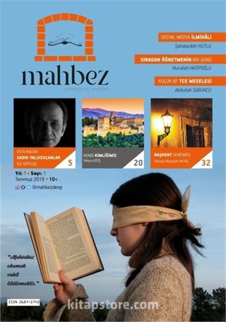 Mahbez Fikir Sanat Edebiyat Dergisi Sayı:1 Temmuz 2019