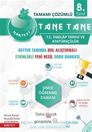 8.Sınıf T.C. İnkılap Tarihi Ve Atatürkçülük Soru Bankası Tamamı Çözümlü