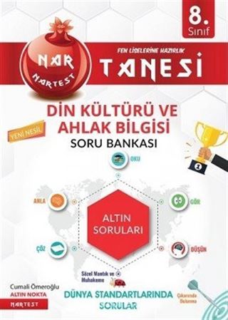 8.Sınıf Din Kültürü Ve Ahlak Bilgisi Soru Bankası Fen Liselerine Hazırlık