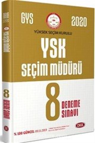 Yüksek Seçim Kurulu (YSK) Seçim Müdürü GYS 8 Deneme Sınavı