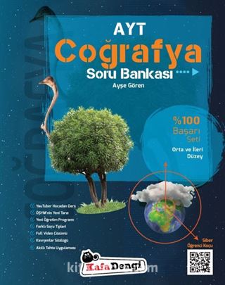 AYT Coğrafya Soru Bankası Yeni Orta ve İleri Düzey