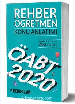 2020 KPSS ÖABT Rehber Öğretmen Konu Anlatımı