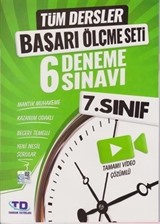 7. Sınıf Tüm Dersler Başarı Ölçme Seti 6 Deneme Sınavı