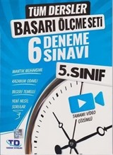 5. Sınıf Tüm Dersler Başarı Ölçme Seti 6 Deneme Sınavı