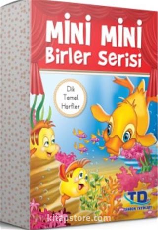 Mini Mini Birler Serisi Dik Temel Harflerle (20 Kitap)