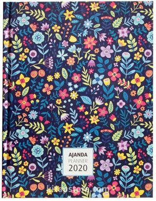 2020 Flower Garden Haftalık Ajanda (Kod:3063)