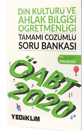 2020 KPSS ÖABT Din Kültürü ve Ahlak Bilgisi Öğretmenliği Tamamı Çözümlü Soru Bankası