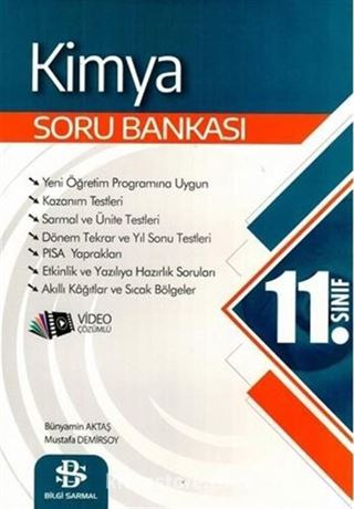 11. Sınıf Kimya Soru Bankası