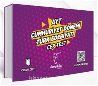 AYT Cep Test Cumhuriyet Dönemi Türk Edebiyatı