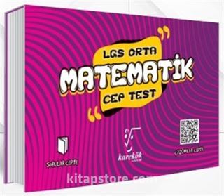 8. Sınıf LGS Cep Test Matematik Orta