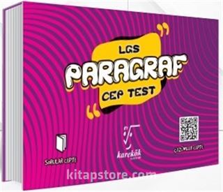 8. Sınıf LGS Cep Test Paragraf