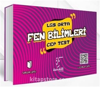 8. Sınıf LGS Cep Test Fen Bilimleri Orta