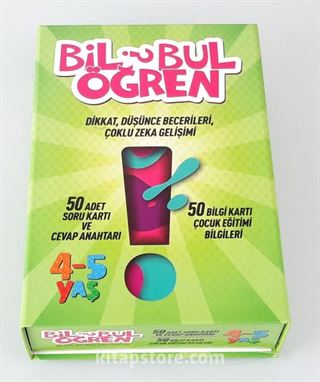 Bil Bul Öğren (4-5 Yaş)