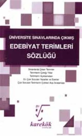 Edebiyat Terimleri Sözlüğü