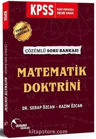 2020 KPSS Matematik Doktrini Tamamı Çözümlü Soru Bankası