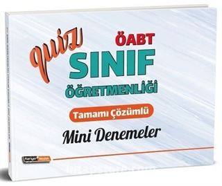 2020 ÖABT Sınıf Öğretmenliği QUİZ Mini Deneme Sınavları Çözümlü