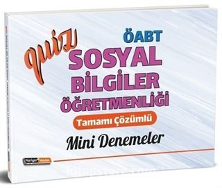 2020 ÖABT Sosyal Bilgiler Öğretmenliği QUİZ Mini Deneme Sınavları Çözümlü