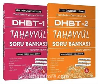 2020 DHBT 1-2 Tahayyül Soru Bankası Çözümlü Set