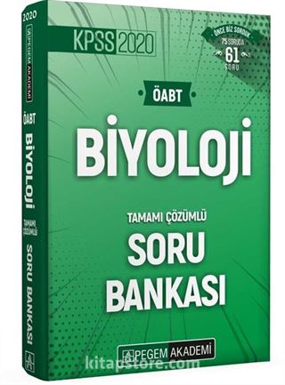 2020 KPSS ÖABT Biyoloji Tamamı Çözümlü Soru Bankası