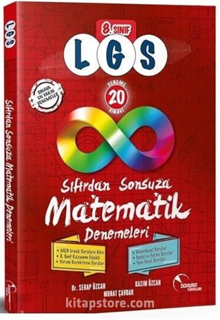 8.Sınıf LGS Sıfırdan Sonsuza Matematik 20 Deneme