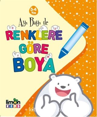 Ayı Bayı İle Renklere Göre Boya (3-4 Yaş)