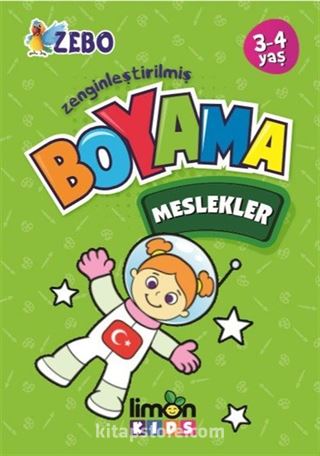 Zenginleştirilmiş Boyama / Meslekler (3-4 Yaş)