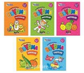 Zenginleştirilmiş İnce Boyama (5 Kitap Takım)