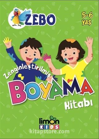 Zenginleştirilmiş Boyama Kitabı (5-6 Yaş)