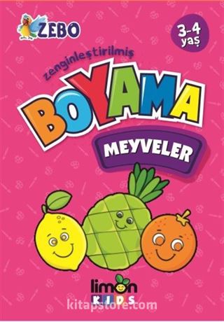 Zenginleştirilmiş Boyama - Meyveler (3-4 Yaş)