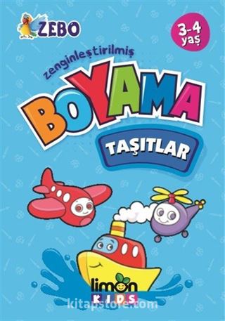 Zenginleştirilmiş Boyama / Taşıtlar (3-4 Yaş)