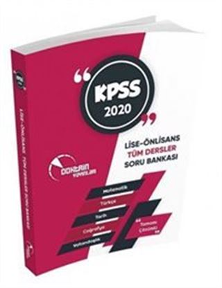 2020 KPSS Lise Önlisans Tüm Dersler Tamamı Çözümlü Soru Bankası