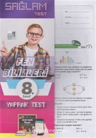 8. Sınıf Fen Bilimleri Sağlam Yaprak Test