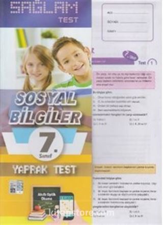 7. Sınıf Sosyal Bilgiler Sağlam Yaprak Test