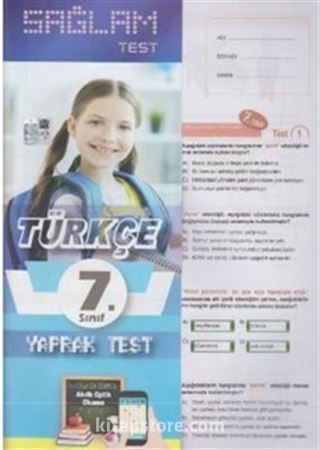 7. Sınıf Türkçe Sağlam Yaprak Test